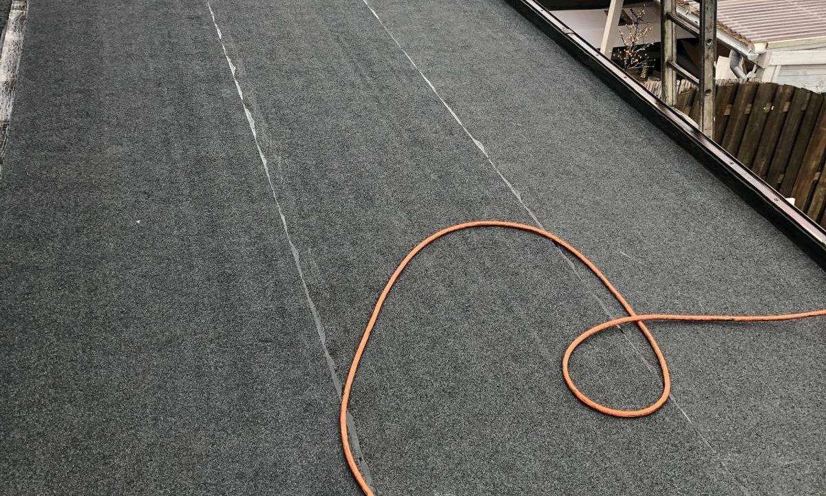 Nieuw bitumen dak aangelegd in Vlissingen